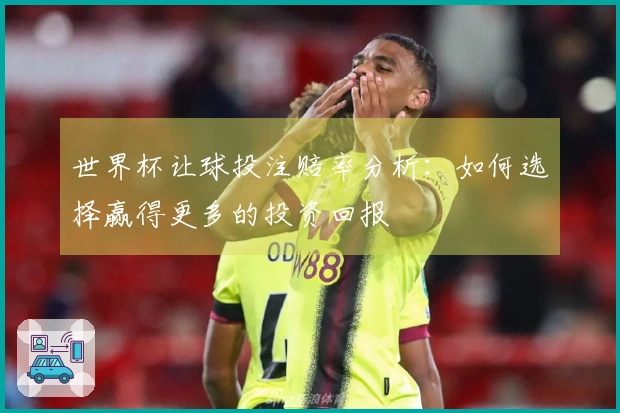 世界杯让球投注赔率分析：如何选择赢得更多的投资回报