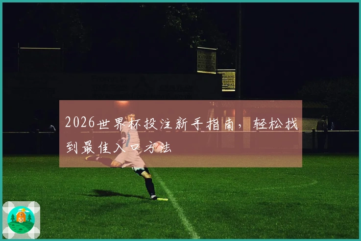 2026世界杯投注新手指南，轻松找到最佳入口方法