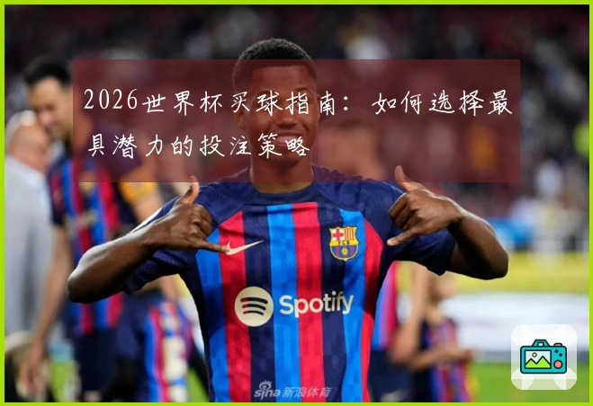 2026世界杯买球指南：如何选择最具潜力的投注策略